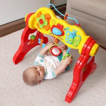 Imagem de Centro De Atividades Play Gym Infantil 3 Em 1 com Som - Maral