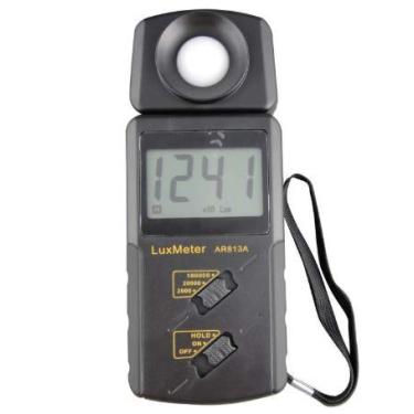 Imagem de RaeSung Medidor digital de Lux AR813A com visor LCD, iluminômetro, detector de brilho