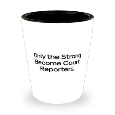 Imagem de Presentes de repórter motivacional, apenas os repórteres de corte, presentes especiais de copo de Natal para homens e mulheres