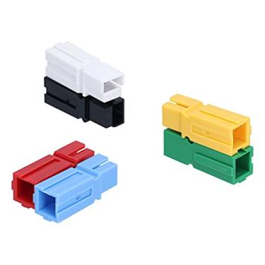 Imagem de Contato de conector de fonte de alimentação modular, 3 pares de conectores de bateria de 600 V Contatos Terminais de latão folheado a prata para aparelhos elétricos para Connect for Home