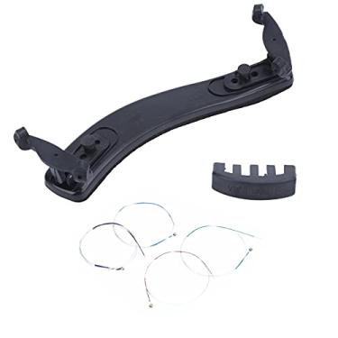 Imagem de Eujgoov Violino com descanso de ombro para violino 3 em 1 para violino, kit de acessórios para violino 3/4, 4/4
