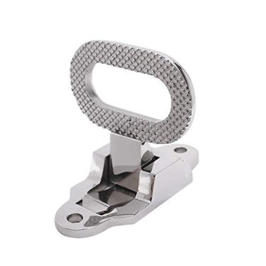 Imagem de SHENGHUISS Mastro Dobrável Marinho Aço Inoxidável 316 com Padrão de Piso de Diamante para Escalada em Lugares Altos de Barco, Iate, Carro, RV, Caminhão Popa