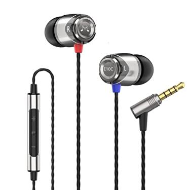 Imagem de Fones de ouvido SoundMAGIC E10C de alta fidelidade para smartphone, fones de ouvido isolantes de som com microfone e controle remoto para Audiófilos – bronze