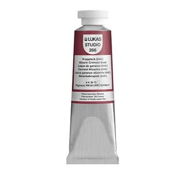 Imagem de Lukas Tintas coloridas a óleo para artistas de estúdio - Tinta a óleo de alto pigmento feita com fichário natural para artistas, pinturas e muito mais! - [Alizarin Crimson Hue - 37 ml]