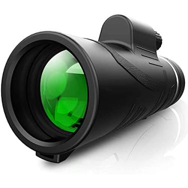 Imagem de Monoculars Telescope 12X42 High-Power Monoculars Telescope for Bird Watching, IPX7 Waterproof High Monoculars Telescope, com tripé, feito de prisma Hyper FMC BAK4 e material ecologicamente correto