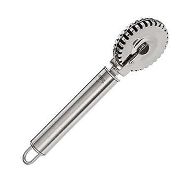 Imagem de Küchenprofi Cortador de ravióli, roda de corte de massa e pastelaria de aço inoxidável 18/10, perfeita para cortar, selar e frisar massas frescas e massas de pastelaria