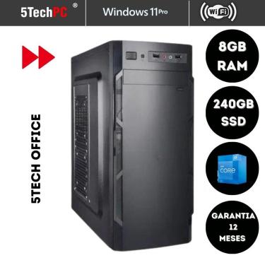 Imagem de Computador 5tech Office i5 3470 8Gb SSD 240, Windows 11, Wifi