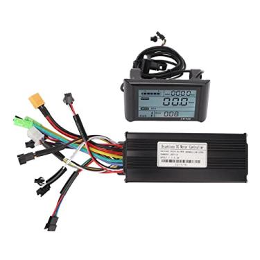 Imagem de Focket Controlador sem escovas de motor 24V 36V 48V 750W/1000W, controlador de velocidade do motor sem escova com painel de exibição LCD, kit de conversão elétrica para elétrico, scooter