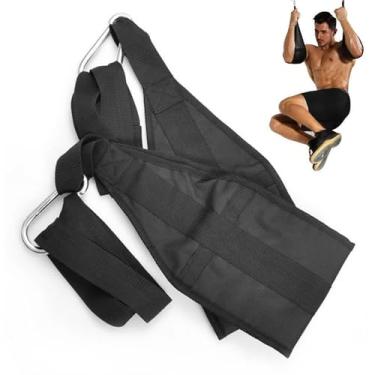 Imagem de Ab Pull up Straps | Alças acolchoadas e resistentes a rasgos com mosquetões de aço para barra de pull up,Produto de exercício para empresa, playground, casa, academia, dormitórios Maidong