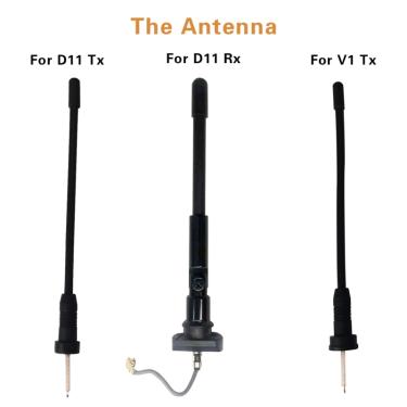 Imagem de Canfon microfone antena compatível para sony uwp d11/v1/d21 sistema de microfone sem fio transmissor