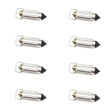 Imagem de Kit de reparo de carburador peça de agulha flutuante compatível com GS500E GSX600 GSX750 GSXR750 VS800 VX800 VZ800 GSX1100 GSXR1100 GSX600F (Cor: 8pcs)
