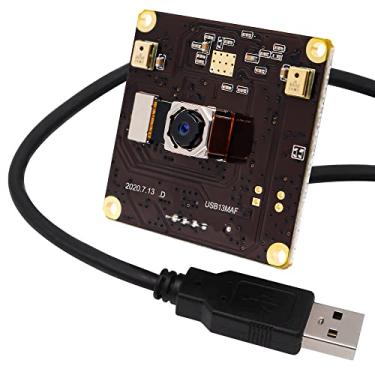 Imagem de Módulo de câmera USB de 13 MP com microfone, foco automático, placa de webcam de áudio e vídeo para computador, mini UVC, USB2.0, câmera industrial com USB integrado com câmera IMX214, câmera