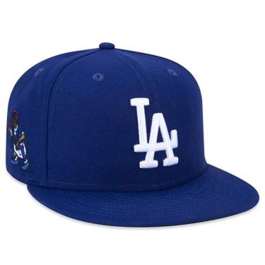 Imagem de Boné New Era 59FIFTY Los Angeles Dodgers Core Freestyle Azul-Masculino