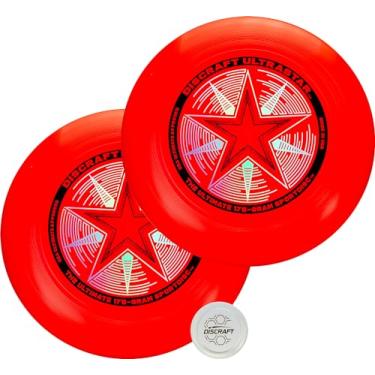Imagem de Discraft Disco Esportivo Ultra Star 175 g Ultra Star 175 g, Vermelho Brilhante