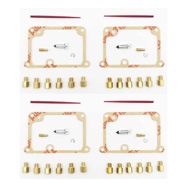 Imagem de HIIOLE Kit de reparo de carburador peças de reposição para 350 kit de jato completo 12 bicos principais 2 pilotos 2 agulhas (cor: 2 conjuntos), Oumij01