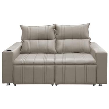 Imagem de Speciale home - Sofá 2 lugares Retrátil e Reclinável Madri 1,50M C/Molas - Veludo