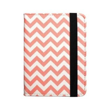 Imagem de Capa Case Para Kindle 8 - Chevron Coral - KSK CASES