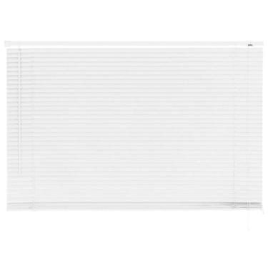 Imagem de Persiana Horizontal Para Sala Quarto PVC Atlas 120cm X 130cm
