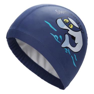 Imagem de Touca Natação Infantil Profissional Impermeável Menino/Menina - Poolsy