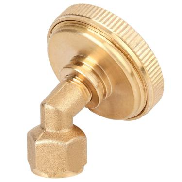 Imagem de bico de nebulização de rosca fêmea G1/4 ",Bicos de nebulização de latão, bico de pulverização de nebulização de 7 furos, cabeça de pulverizador (7 Eyes Copper Elbow)