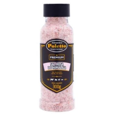 Imagem de Sal Do Himalaia Poletto Sal Rosa Puro Natural Churrasco