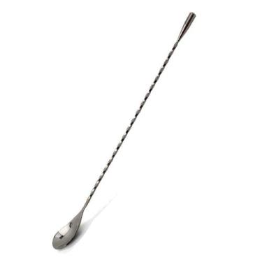 Imagem de Colher de Inox Bailarina para misturar bebidas - CAN.U.DO, Preto