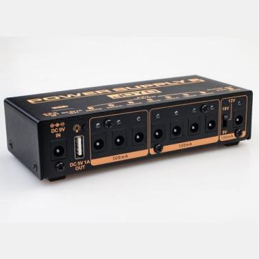 Imagem de Fonte 8 pedais recarregável  Joyo Power Supply 5