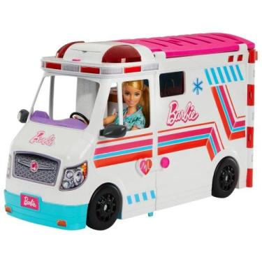 Imagem de Barbie Ambulância e Clínica Móvel - Mattel