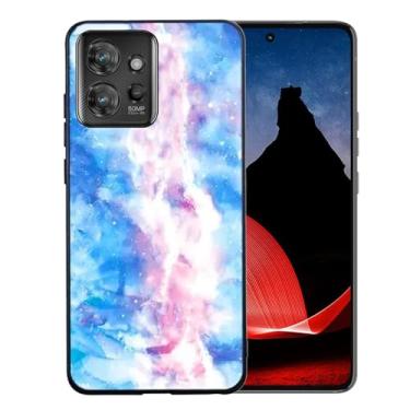 Imagem de Ranyi Capa para celular Motorola ThinkPhone, capa de TPU flexível fina com padrão de mármore com cantos reforçados, capa de mármore de silicone com absorção de choque para Motorola ThinkPhone de 6,6