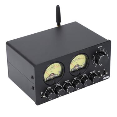 Imagem de Equalizador de Pré-amplificador EQ de 5 Bandas Com de Som Vintage VU Meter para Tamanho Compacto Estéreo Doméstico