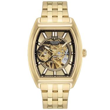Imagem de Relógio TECHNOS masculino Automático dourado G3265AC/1D