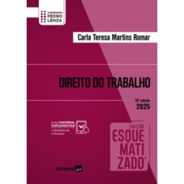 Imagem de Coleção Esquematizado - Direito Do Trabalho - 10ª Edição 2025