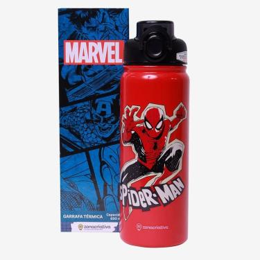 Imagem de Garrafa Termica Galaxy 650Ml Spider Man  Zc