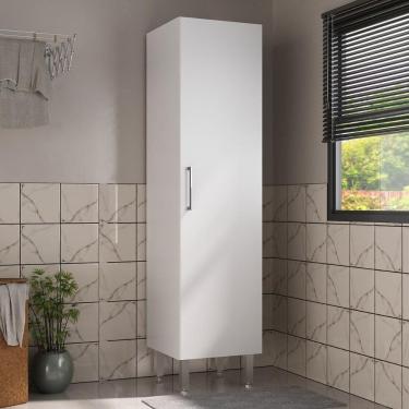 Imagem de Armário de Lavanderia Multiuso com 1 Porta 45cm Multimóveis CR30040