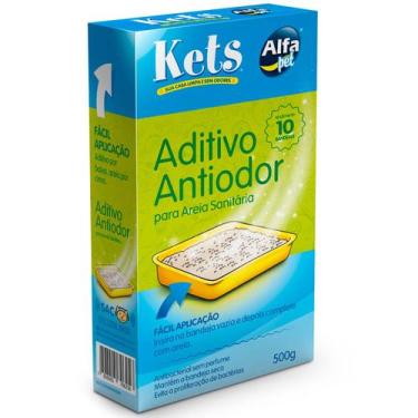 Imagem de Aditivo Antiodor Para Areia Sanitária de Gatos Kets 500 Gr - ALFAPET