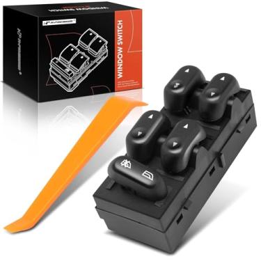 Imagem de A-Premium Master Power Window Switch substituição para Ford F-150 2004-2008 Expedition Crown Victoria Lincoln Mark LT Mercury Front Left Driver Side