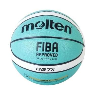 Imagem de Bola de Basquete PU - Tamanho Oficial 7, 6 ou 5 - Para Homens e Mulher