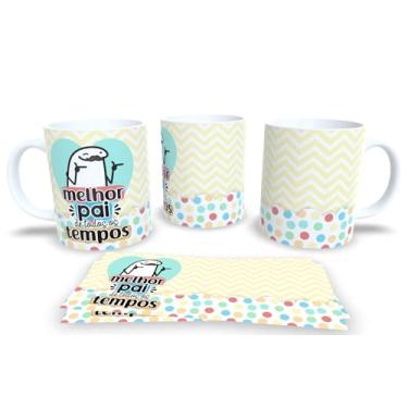 Imagem de Caneca Personalizadas Pai Te Amo – Com Frases Divertidas | Presente Criativo Dia dos Pais P34 (Melhor pai de todos os tempos)