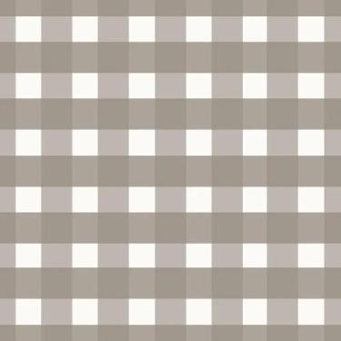 Imagem de Papel de Parede Vinílico Xadrez vichi cinza chumbo revoada 4416 53cmx1