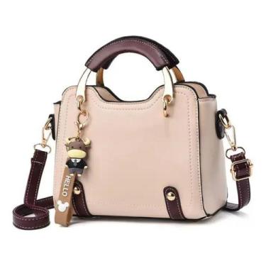 Imagem de Bolsa Transversal Feminina Tendencia Trabalho Casamento - RioHome, Cre