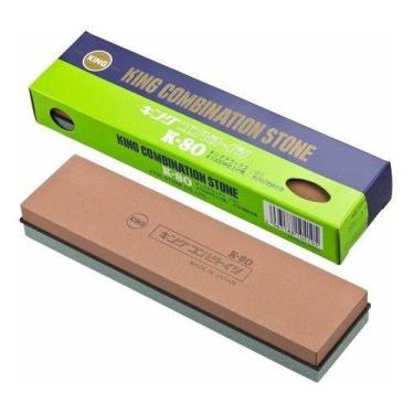 Imagem de Pedra para Afiar e Amolar Dupla Face King 250-1000 K-80 - Japão