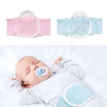 Imagem de Cinta Termica Para Colica Bebe Com Bolsa De Gel (azul) - BUBA