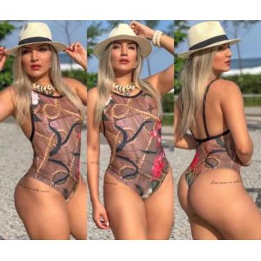 Imagem de Combo:  2 Body Alcinha Feminina Marrom - Boutique Bella Suiça