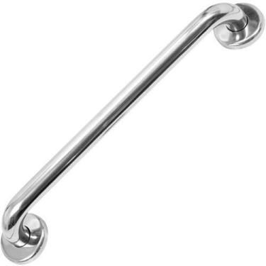 Imagem de Barra alça de apoio para banheiros em inox para idosos 60cm - AGS