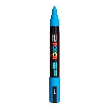 Imagem de Pc-5m Caneta Posca Azul Claro - Uni-ball