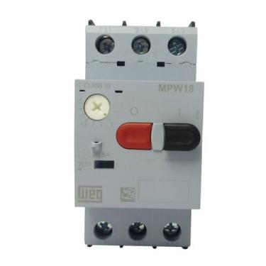 Imagem de Disjuntor 1A a 1,6A Motor Weg MPW de Tripolar MPW18