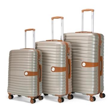 Imagem de Kit 3 Malas Viagem Férias Anac Puxador Rodinha 360 Viagem Bordo Tsa
