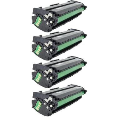 Imagem de 4x Cartucho Toner Para Laser 107a 107w  105a W1105a Com Chip - SUPLI