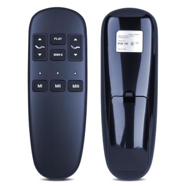 Imagem de Controle remoto de substituição para Blissful Nights e3 Split King, para ZZZEN E3 Sleep Science Q Greaton Moldura de base de cama ajustável, número de peça RF373E