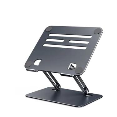 Imagem de Suporte de notebook emborrachado ajustável, suporte para tablet, laptop, ipad compatível com MacBook Air Pro, HP, Lenovo, Dell || Suporte de laptop com 7 angulos de altura ||